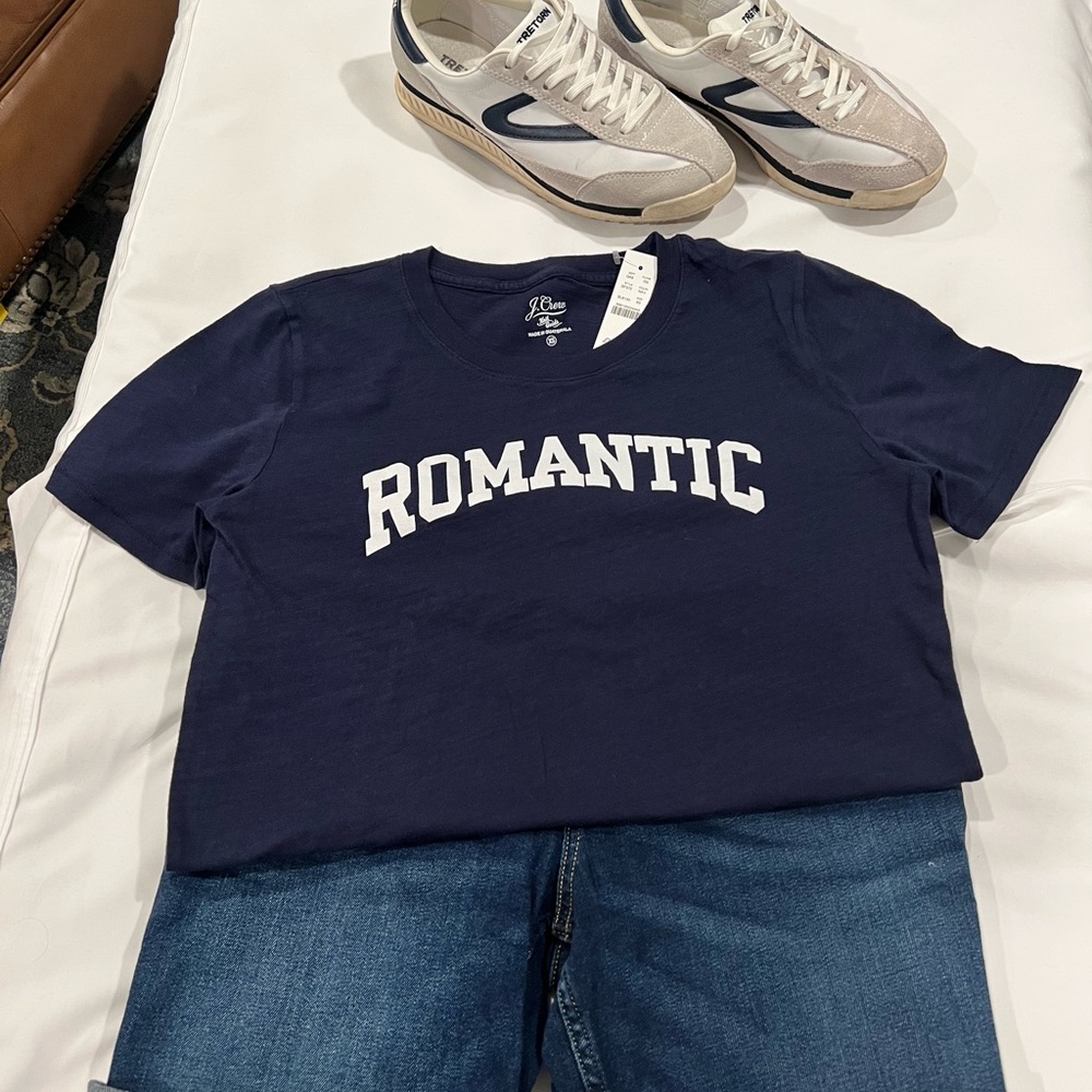NWT - J.Crew Vintage Cotton crewneck T-shirt Size XS